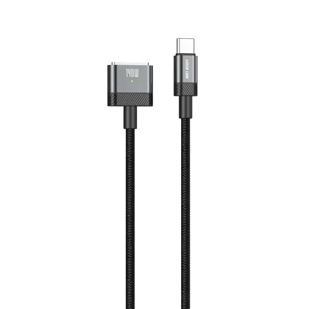 Green Lion USB-C to Magsafe 3 Magnetic Charging Cable - Linkphones Center